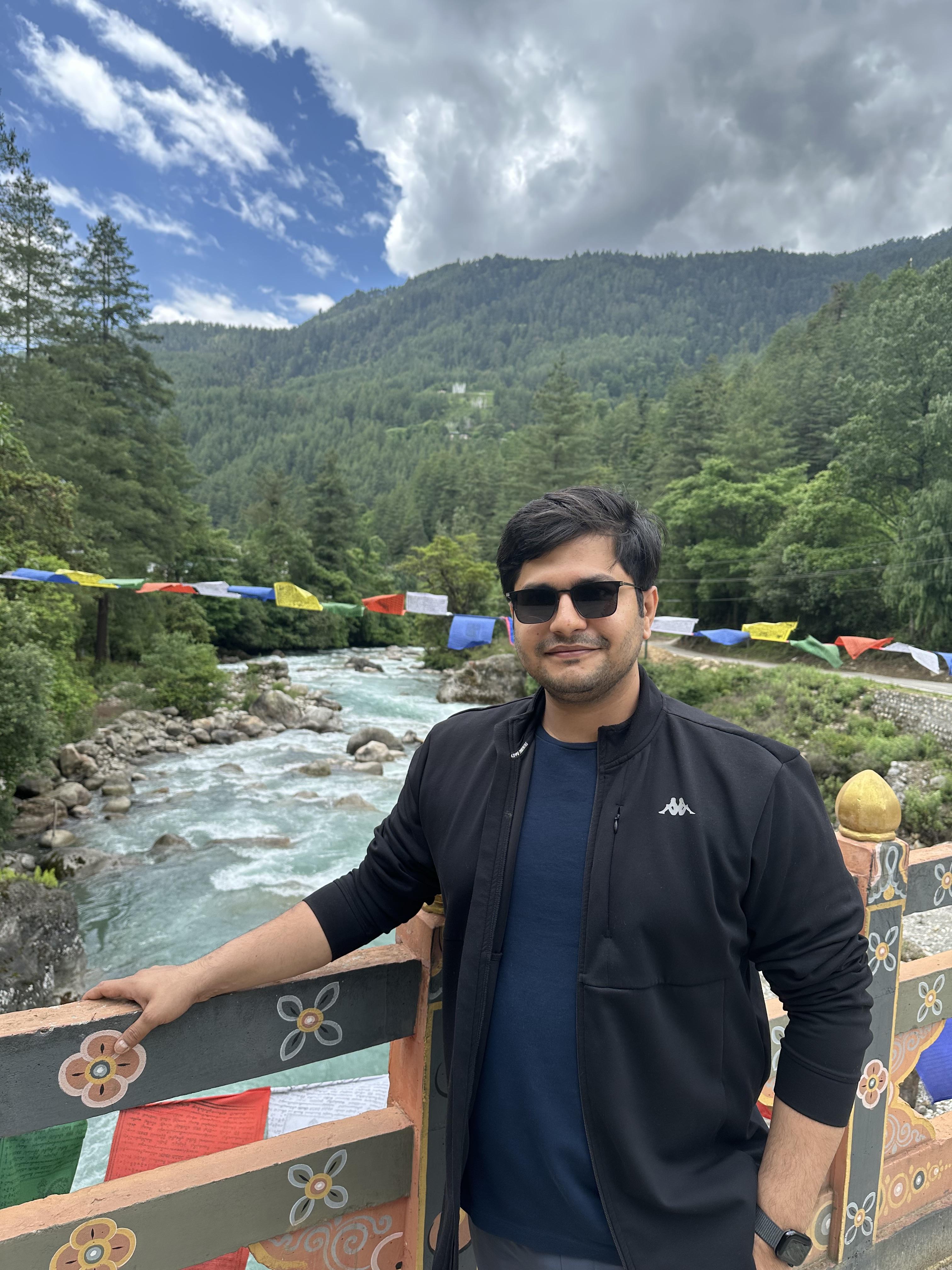 Dr. Samarth Ajay Thakkar in Ladakh